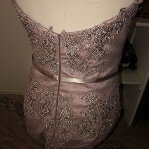Beautiful blush colored brand new dress.